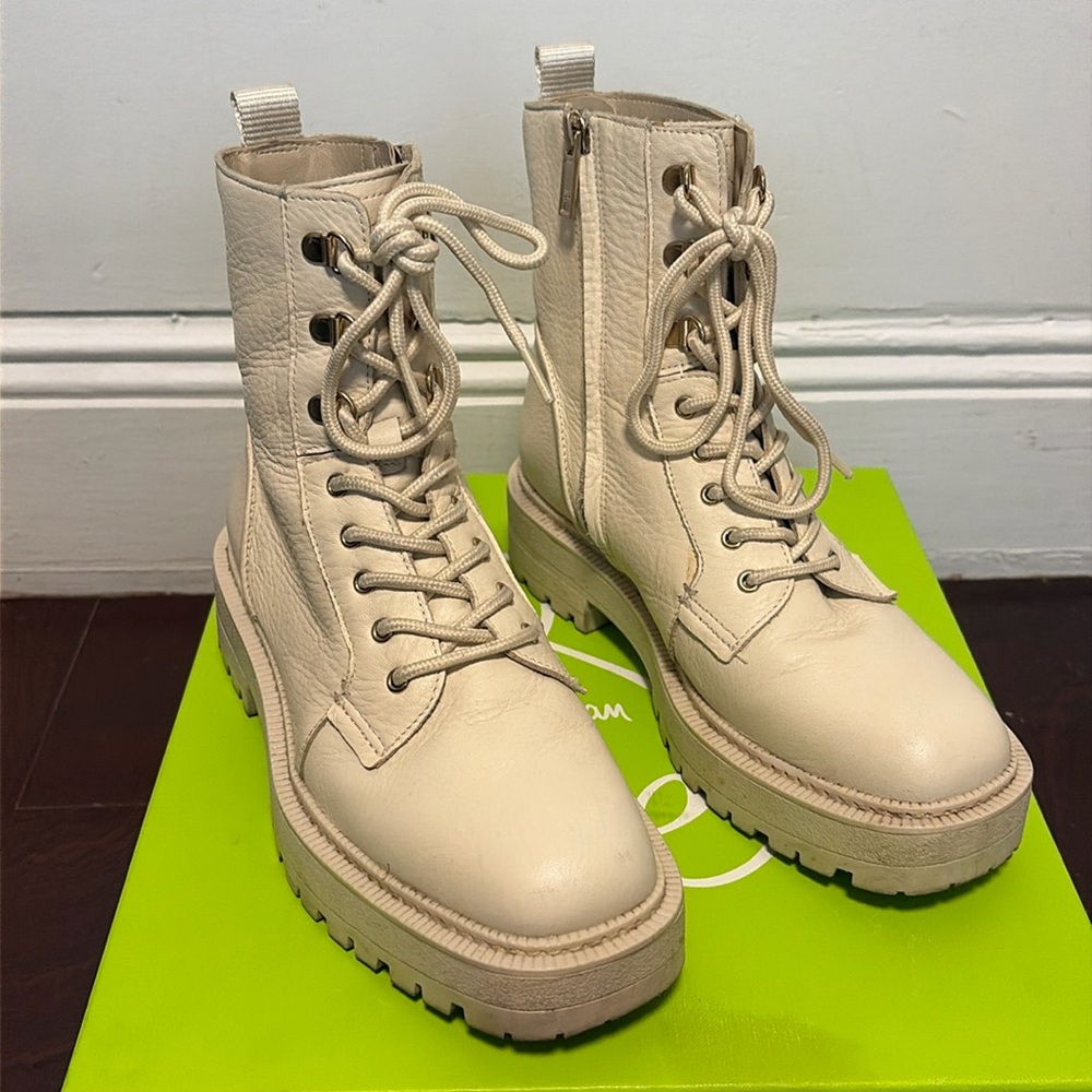 Sam Edelman Ivory boots